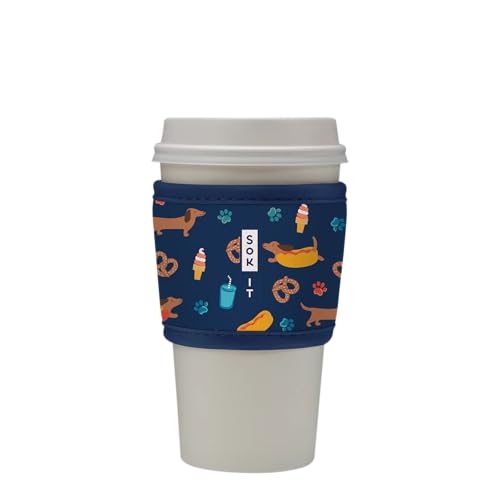 HotSok Coffee & Tea Reusable Insulated Neoprene Cup Sleeve