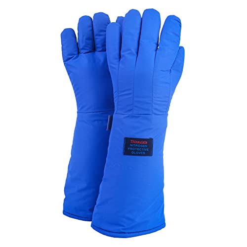 Cryogenic Gloves Low Temperature LN2 Liquid Nitrogen Protective Gloves Cold Storage Safety Frozen Gloves
