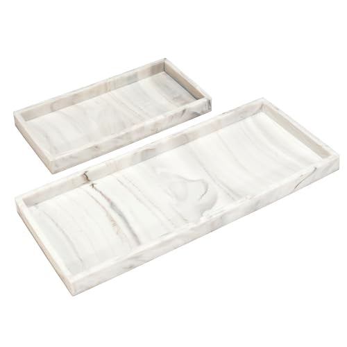Silicone Bathroom Tray for Counter (2 Count)