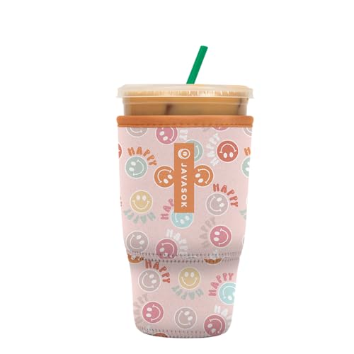 JavaSok Iced Coffee & Cold Soda Insulated Neoprene Cup Sleeve