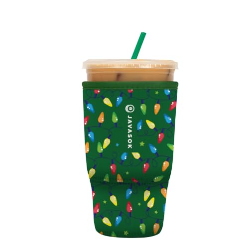 JavaSok Iced Coffee & Cold Soda Insulated Neoprene Cup Sleeve