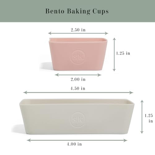 Reusable Silicone Bento Baking Cups (24 Count)