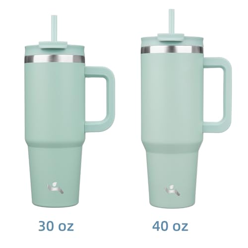 30 oz Insulated Tumbler Water Bottle with Handle