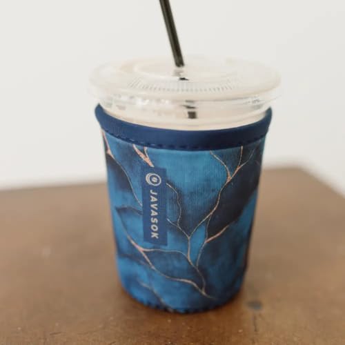 JavaSok Iced Coffee & Cold Soda Insulated Neoprene Cup Sleeve