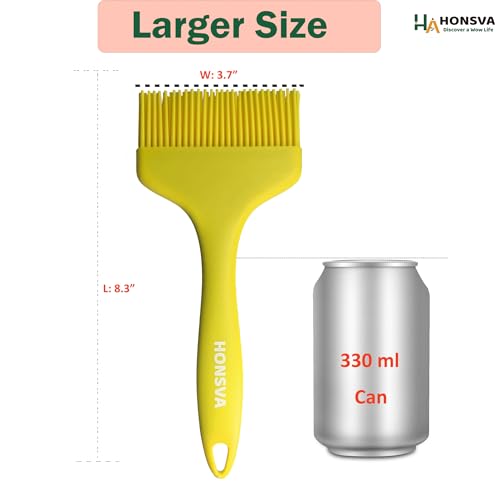Widened Silicone Pastry Basting Brush 2 Pcs (2 Count)