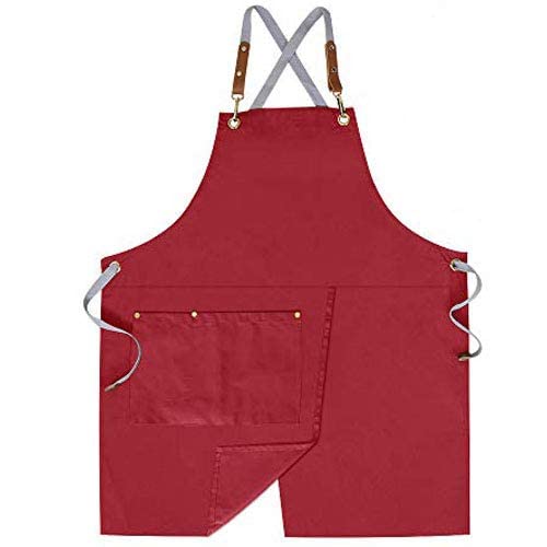 Crossback Apron with Pockets