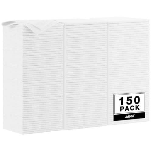 White Microfiber Cleaning Cloth 150PK (150 Count)