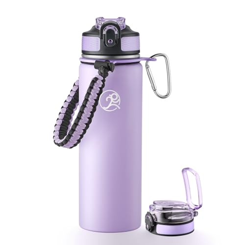 24oz Insulated Stainless Steel Travel Water Bottle
