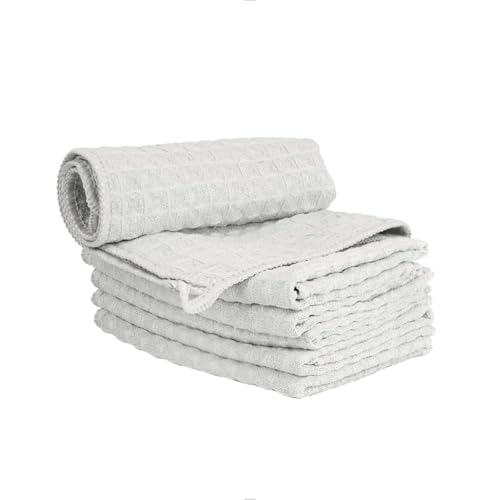 6 Pack Microfiber Espresso Barista Cleaning Towels (6 Count)
