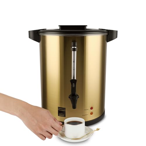 38 Cup Coffee Urn 304 Electric Hot Coffee Dispenser Percolator (38 Count)
