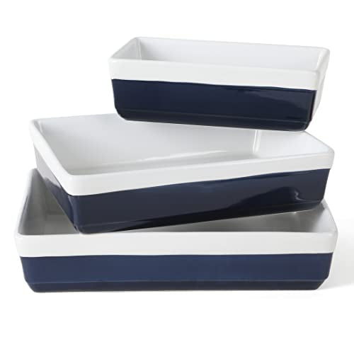 3 Piece Oven to Table Stoneware Bakeware Set