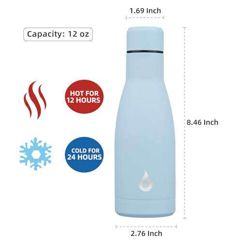 12 oz Small Water Bottle