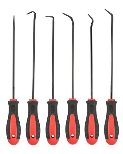 6pc Extra Long Precision Hook and Pick Set (6 Count)