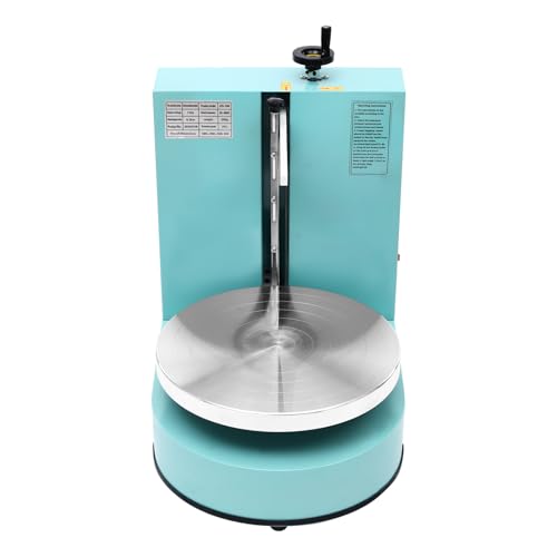 Cake Decorating Coating Machine Cream Spreading Automatic Frosting Turntable with Graduated Scraper for 4