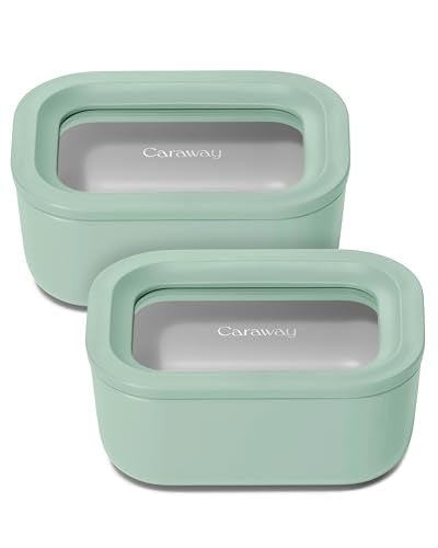 2 Piece Glass Food Storage Container Set (2 Count)