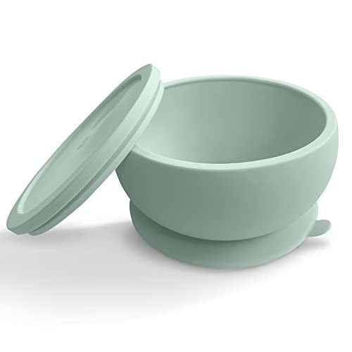 Octopod Silicone Suction Baby Bowl & Lid