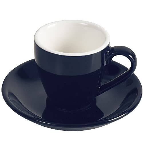 Porcelain Espresso Cup with Saucer