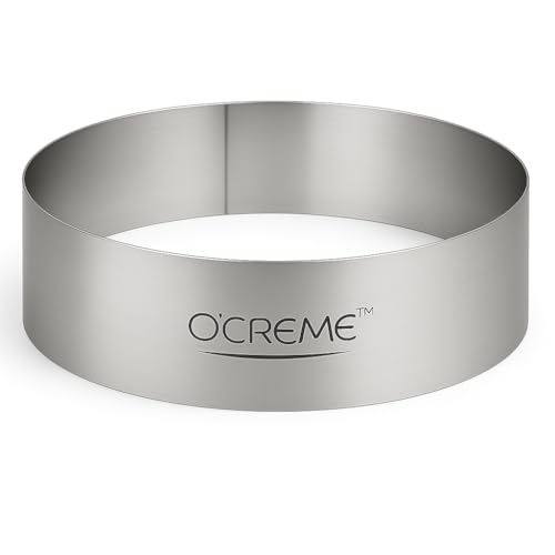 Stainless Steel Cake Ring Mold for Baking 14x3 Inch