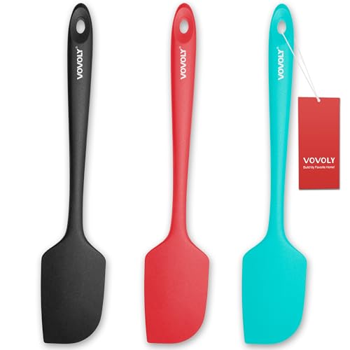 3 Pack Large Silicone Spatula for Kitchen (3 Count)