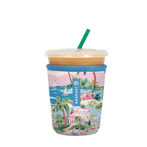 JavaSok Iced Coffee & Cold Soda Insulated Neoprene Cup Sleeve