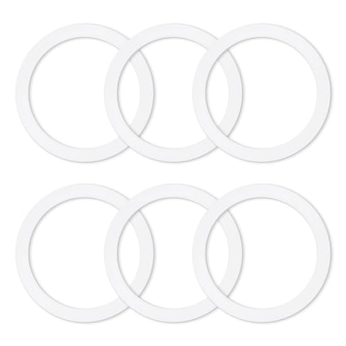 6 Pcs Gasket Seal Rings for Bialetti Moka Express Dama 9 Cups (6 Count)