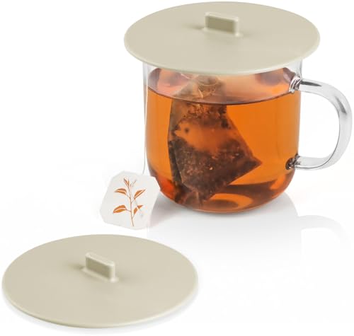 Silicone Cup Covers for Drinks (2 Count)