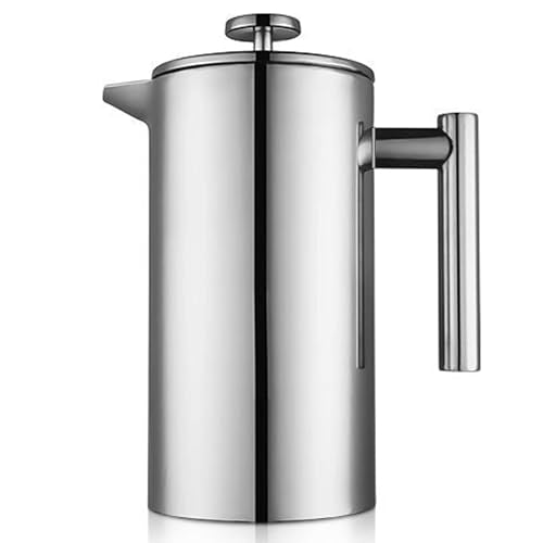Stainless Steel French Press Coffee Maker 1500ml