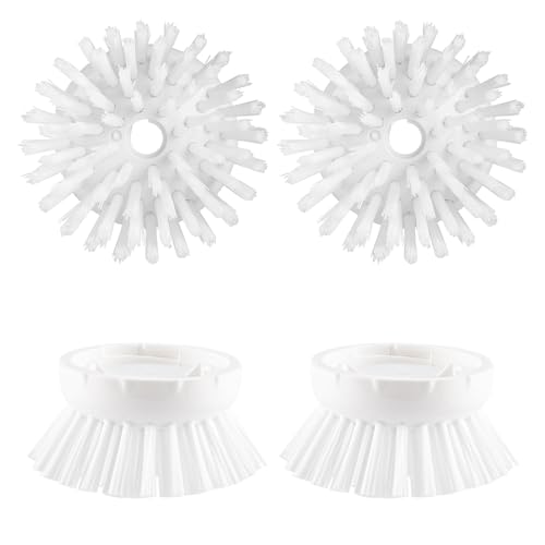 Soap Dispensing Palm Brush Refills (4 Count)
