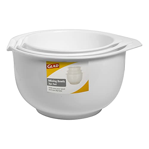 Mixing Bowls with Pour Spout