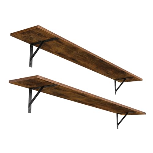 Long Wall Shelves (2 Count)