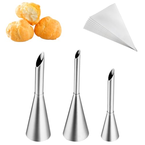 3Pcs Cream Icing Piping Nozzle Tips