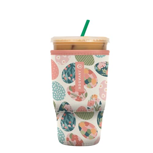 JavaSok Iced Coffee & Cold Soda Insulated Neoprene Cup Sleeve