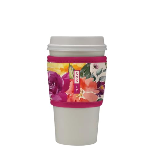 HotSok Coffee & Tea Reusable Insulated Neoprene Cup Sleeve