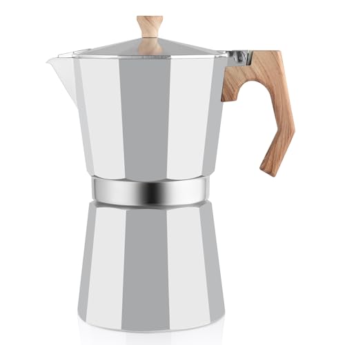 12 Cup Stovetop Espresso Maker Aluminium Moka Pot Percolator