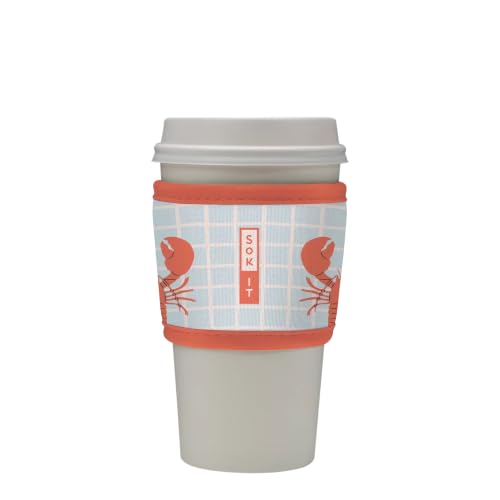 HotSok Coffee & Tea Reusable Insulated Neoprene Cup Sleeve