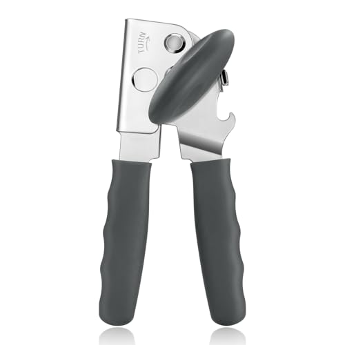 Heavy Duty Hand Can Opener with Comfortable Grip for Seniors