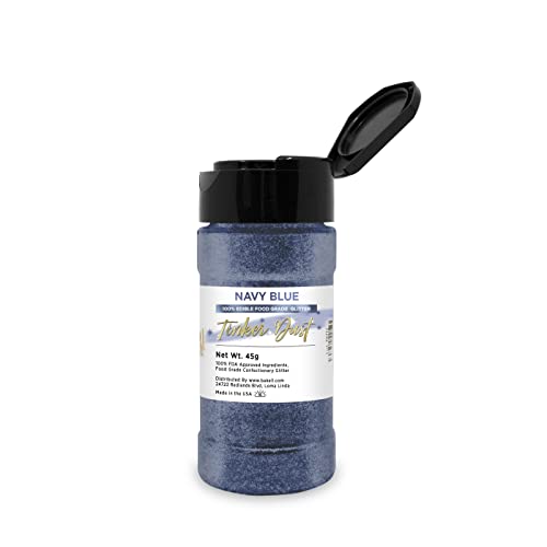 Navy Blue Edible Glitter