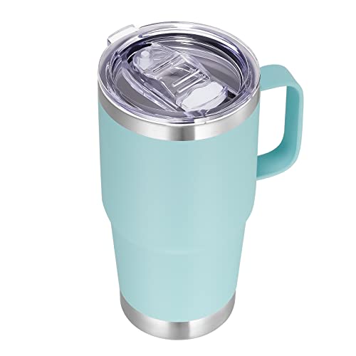 20 oz Tumbler with Handle Insulated Travel Coffee Mug