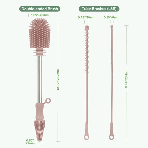Silicone Cleaning Brush Kit