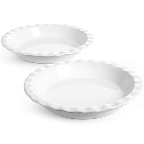 Ceramic Pie Pans for Baking (2 Count)