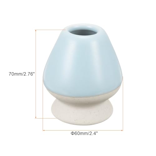 Ceramic Chasen Stand 70mm Matcha Whisk Holder Teas Set Whisks Stand Traditional Matcha Tea Chasen Holder Tea Set Accessories for Tea Tasting