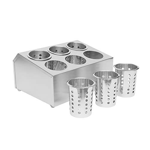 Stainless Steel Flatware Utensil Holder
