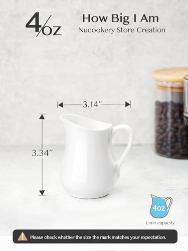 4 Oz Creamer Pitcher Set (2 Count)
