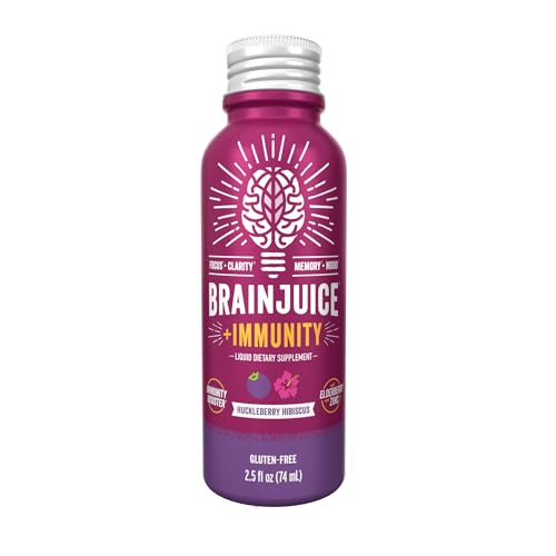 Huckleberry Hibiscus Nootropic Supplement Shot (30 Fl Oz)
