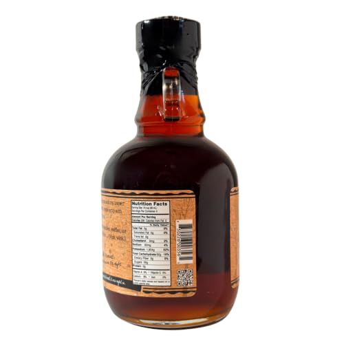 WOODS VERMONT Rum Barrel Aged Maple Syrup (8.45 Fl Oz)
