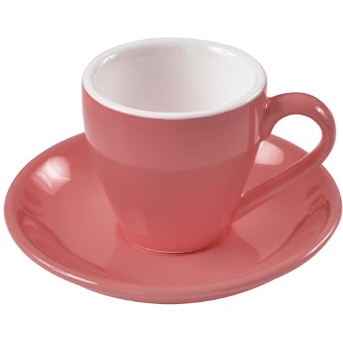 Porcelain Espresso Cup with Saucer