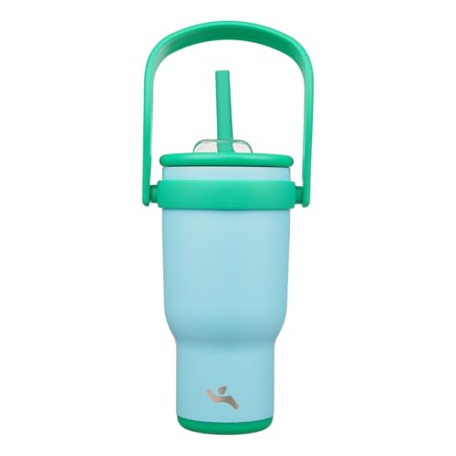 30 oz Tumbler with Handle and Straw