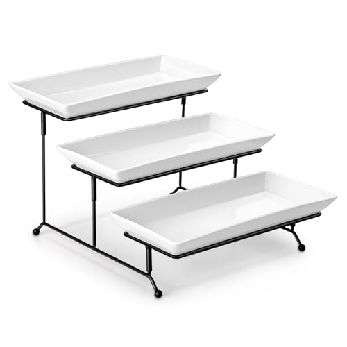 3 Tier Serving Trays (4 Count)