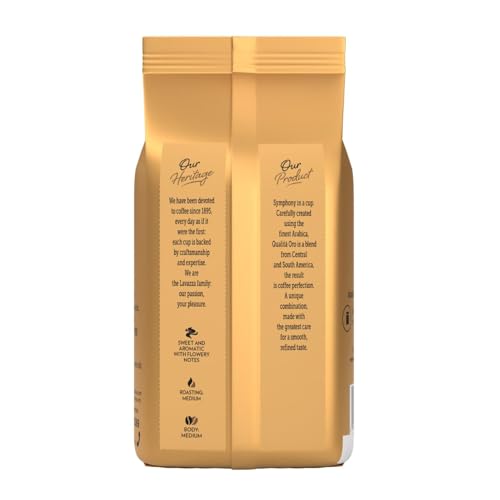 Qualita Oro Italian Coffee Whole Beans 2lb Pack Of 2 (70.54 Ounce)