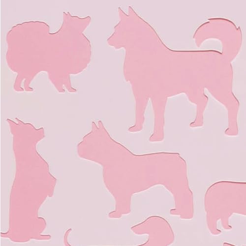 Dog Pattern Large Cake and Baking Decorating Stencil